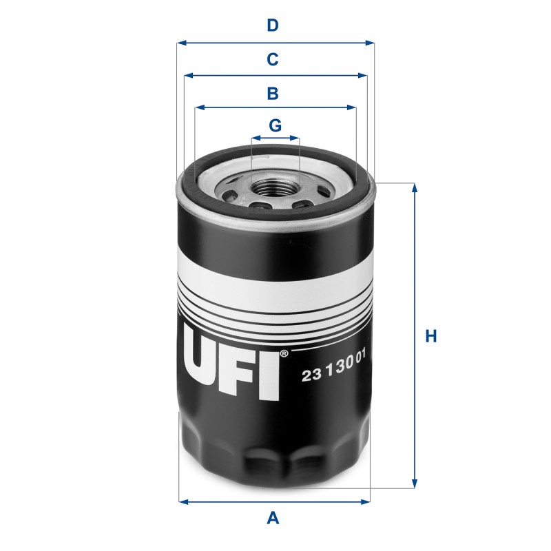 23.130.01 - Filtru ulei W719/5, W719/5 (10), P554770, LF785, LF3568, H14/2W, S2030R, SO228, SP4162, XO29, ZP523A2, DO218