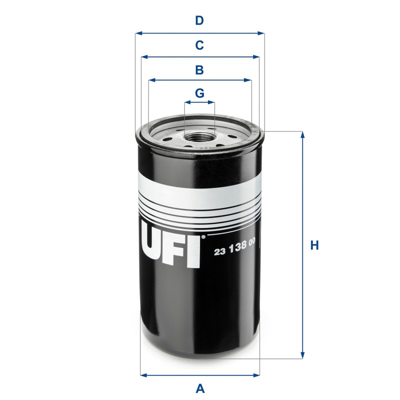 23.138.00 - Filtru ulei W723/3, P554408, LF700, H14W03, BT215, S1380R, SO475, XO35, ZP38, DO294