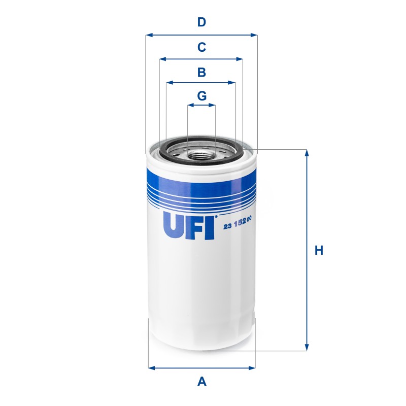 23.152.00 - Filtru ulei W950/1, W950/13, W950/14, W950/17, P554017, P558250, LF3331, LF4017, H19W02, H19W05, H19W07, H455W, B975, S5800R, SO3331, FT7477, XO1148, ZP505, ZP541, ZP541B, DO265, DO265/D