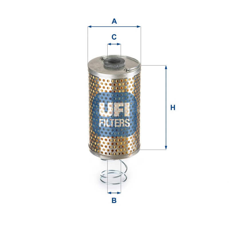 26.610.00 - Filtru combustibil S6610N, XN74, MG090