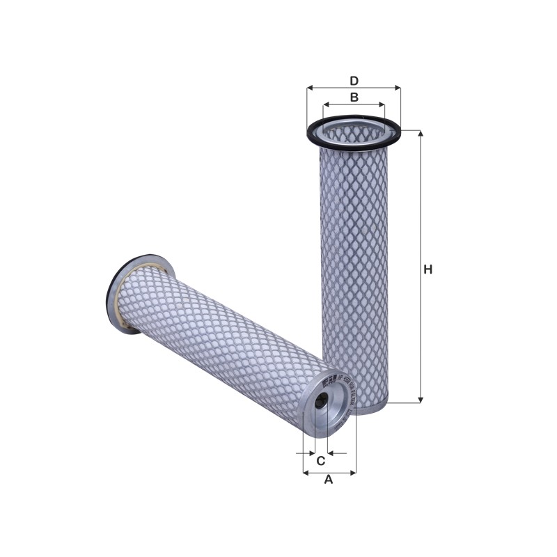 HP4558 - Filtru aer secundar P770207, AF4983, SA16207, P77-0207, XA1633