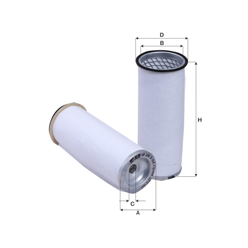 HP656B - Filtru aer secundar CF961, P770735, AF25356, SA16908, P77-0735, XA1351