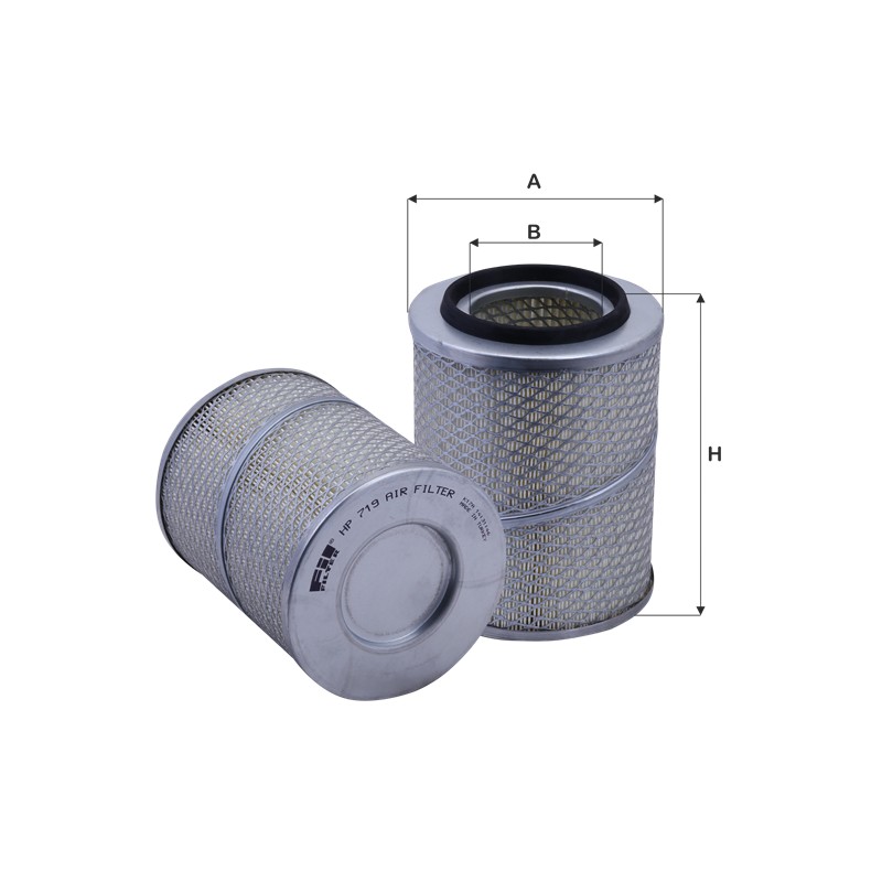 HP719 - Filtru aer C17134, P771594, AF4137, SA14087, SL6163, XA1240, MA514