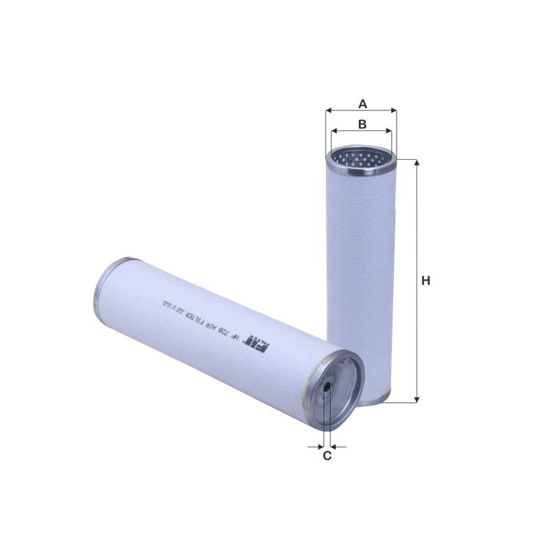 HP728 - Filtru aer secundar P181208, AF1640, SA11590, SL6302, XA1376