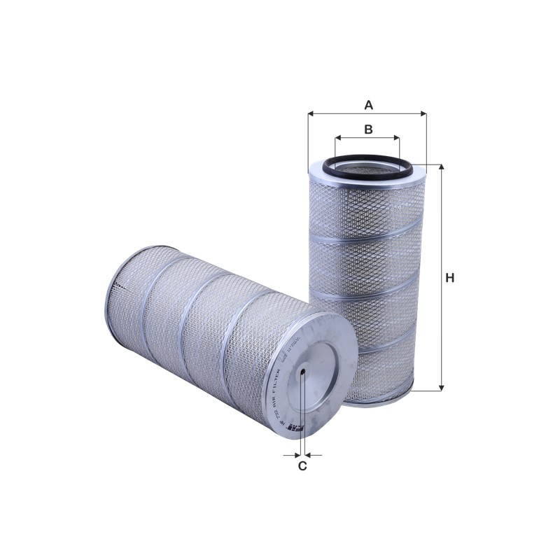 HP732 - Filtru aer C24650/6, C24650/1, C24650/8, P181137, AF4060, SA14010, SL8453, XA1217, MA420