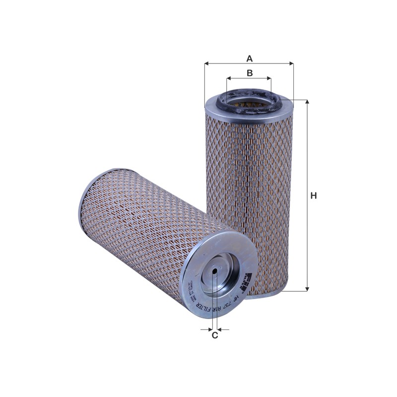 HP737 - Filtru aer C13114/4, P140131, AF4067, SA14017, SL6208, XA1219, MA510