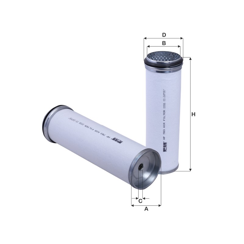 HP783 - Filtru aer secundar CF1200, P776696, AF1841, SA11791, SL8896, XA1345, MA745