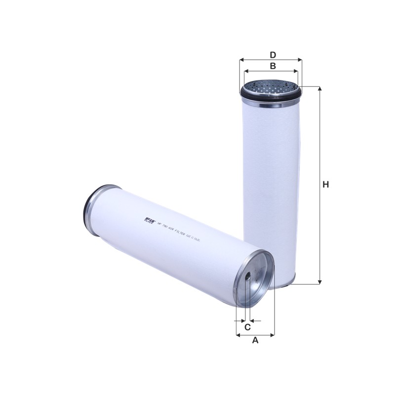 HP790 - Filtru aer secundar CF1300, P776697, AF1843, SA11793, SL8454, XA1310, MA726