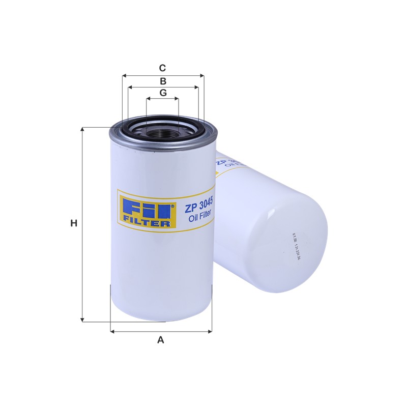 ZP3045 - Filtru hidraulic W10005, P552409, HF6188, SH56238, SPH9032, XH812