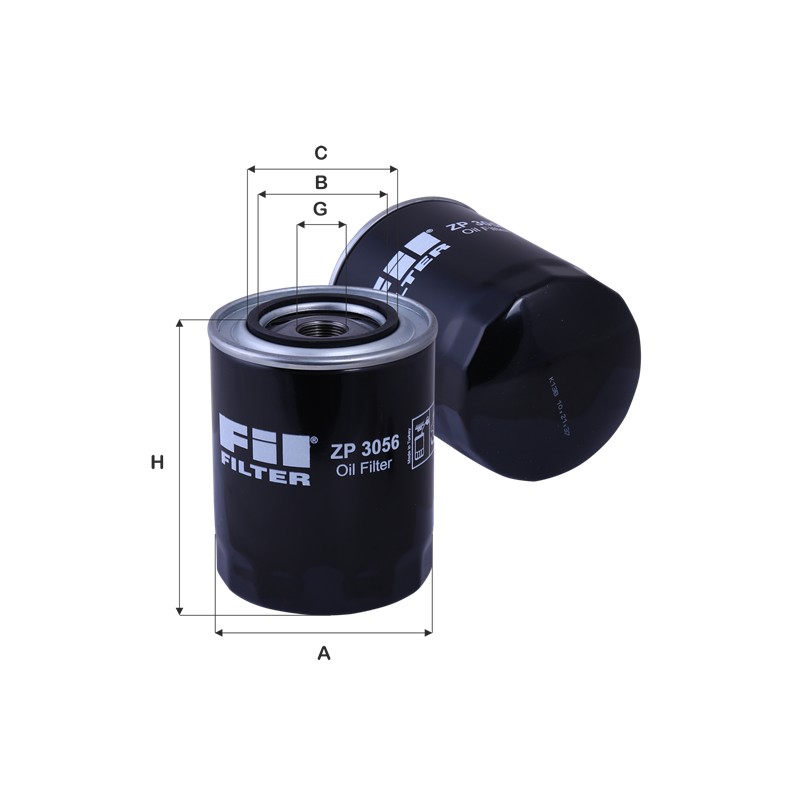 ZP3056 - Filtru ulei W1140/11, P502433, LF3783, SO11001, SP5152, XO393, DO1871