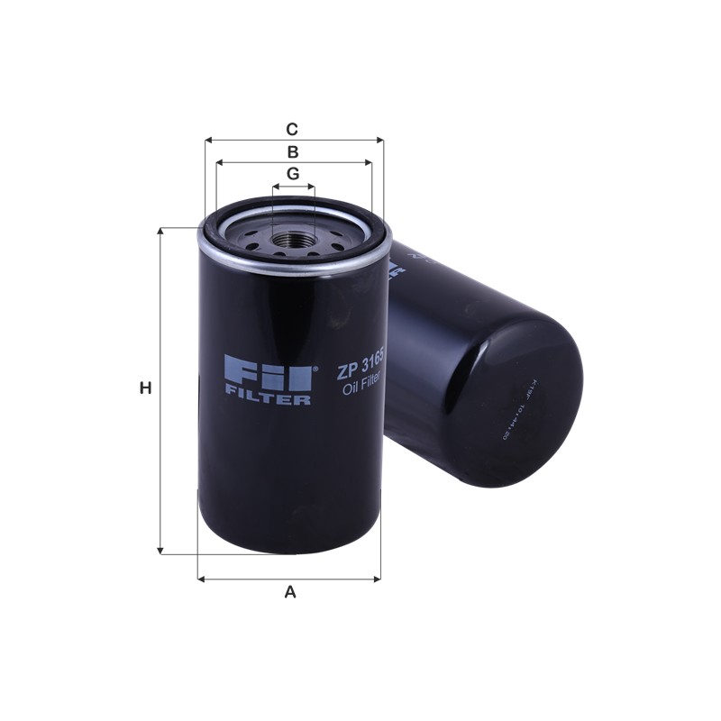 ZP3165 - Filtru ulei W950/47, P502465, LF17556, SO11080, SP4780, XO139