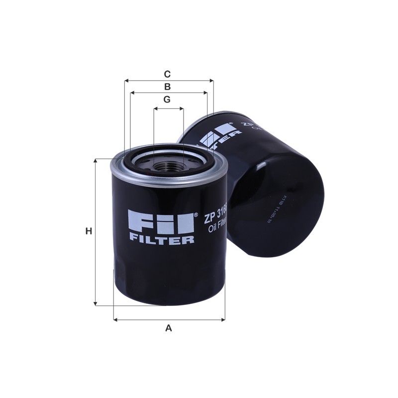 ZP3166 - Filtru hidraulic WD920/9, SO11020, SPH94040
